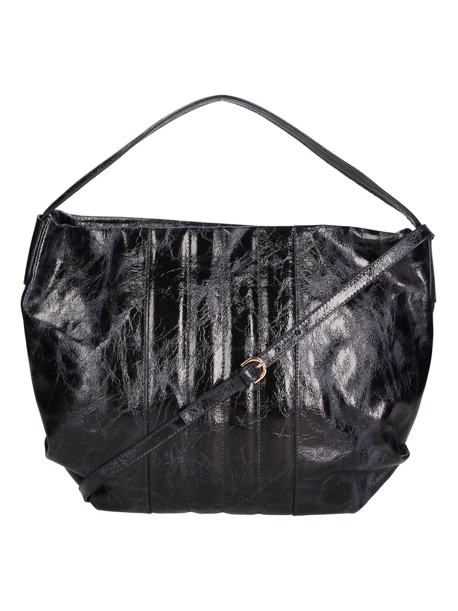 Vanda Borsa a spalla da donna Vera pelle 06507-013 BLU NAVY Chiara Ferretti
