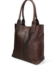 Brunella Borsa a mano da donna 100% pelle 524807-D23 T.MORO Chiara Ferretti