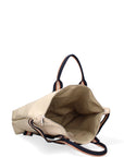 Varese Borsa a mano da donna Vera pelle 689746-D537 CREMINO - BLU Chiara Ferretti
