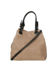 Araminta Borsa Shopper da donna Vera Pelle 80047-004 TAUPE Chiara Ferretti