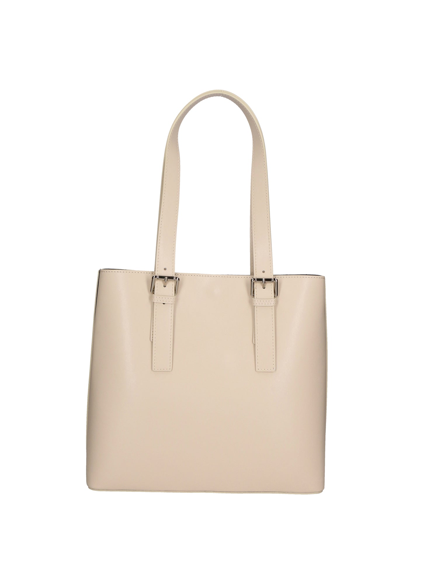 Germana Borsa a spalla da donna 100% pelle 05924-B37 LATTE Chiara Ferretti