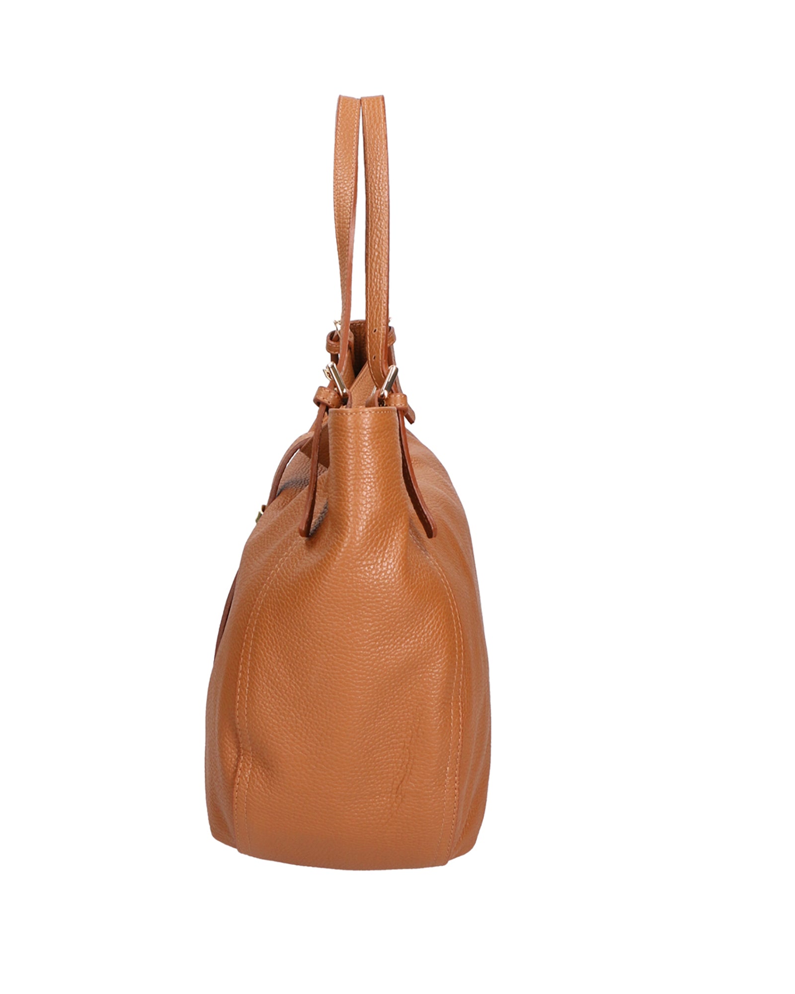 Sirma Borsa a mano da donna Vera pelle 06518-D17 CUOIO SCURO Chiara Ferretti
