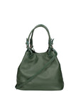 Amélia Borsa a spalla da donna Vera pelle 7028-D14 VERDE SCURO Chiara Ferretti