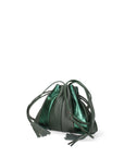 Elysia Borsa a spalla da donna Vera pelle 552043-VERDE Chiara Ferretti