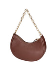 Loreta Borsa a spalla da donna Vera pelle 06511-D223 cioccolato Chiara Ferretti