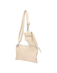 Ifigenia Borsa a tracolla da donna Vera pelle 05932-D37 LATTE MILK Chiara Ferretti
