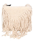 Jole Borsa a tracolla da donna 100% cotone 88114-BEIGE Chiara Ferretti