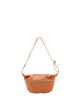 Borsa a spalla unisex in vera pelle 100% cotone 4603-MIELE Alessia Firenze