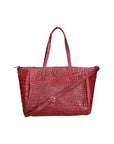 Lorella Borsa a spalla da donna Vera pelle croco 06499-037 BORDO Chiara Ferretti