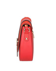 Carola Borsa a tracolla da donna Vera pelle 10036-L130 ROSSO SCURO Chiara Ferretti