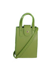 Giusi/Giusy Damenhandtasche aus echtem Leder, hergestellt in Italien, 19 x 13 x 5 cm