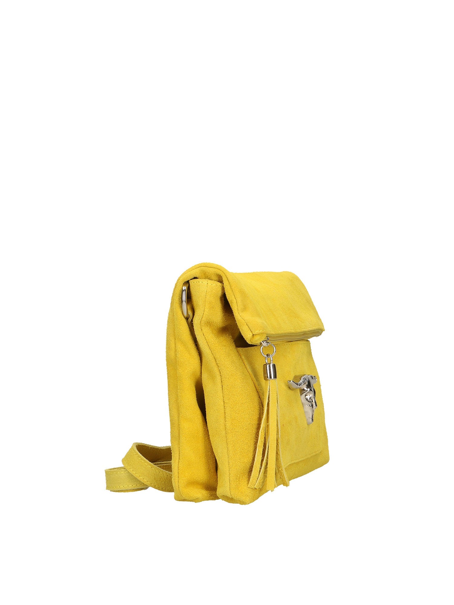 Valencia Borsa a tracolla da donna Vera pelle 8651-GIALLO Chiara Ferretti