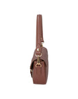 Viktoria Borsa a spalla da donna Vera pelle 06526-D223 cioccolato Chiara Ferretti