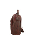 Vera Pelle 6542-BORDO BORDEUX Borsa a mano unisex Modello Avelon Chiara Ferretti