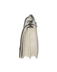 Crystalline Borsa a tracolla da donna Vera pelle 80066-BEIGE Chiara Ferretti