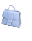 Gina Borsa a mano da donna Vera pelle 05926-D592 AZUL + D01 BIANCO Chiara Ferretti
