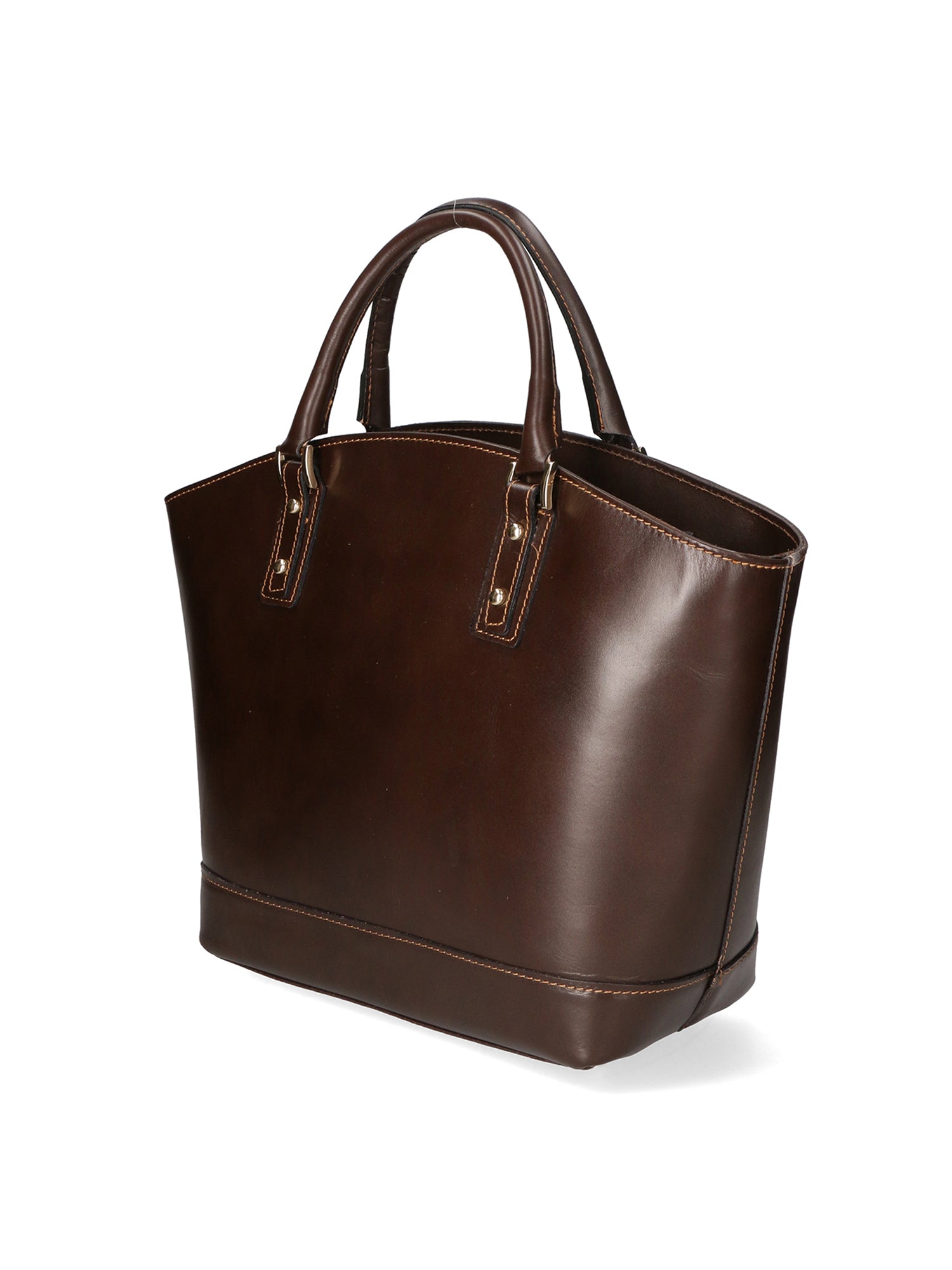 Evelyn Borsa a mano da donna 100% pelle 9027-TMORO DARK BROWN Chiara Ferretti
