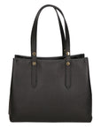 Iris Borsa a spalla da donna 100% pelle 06245-D28 NERO BLACK Chiara Ferretti