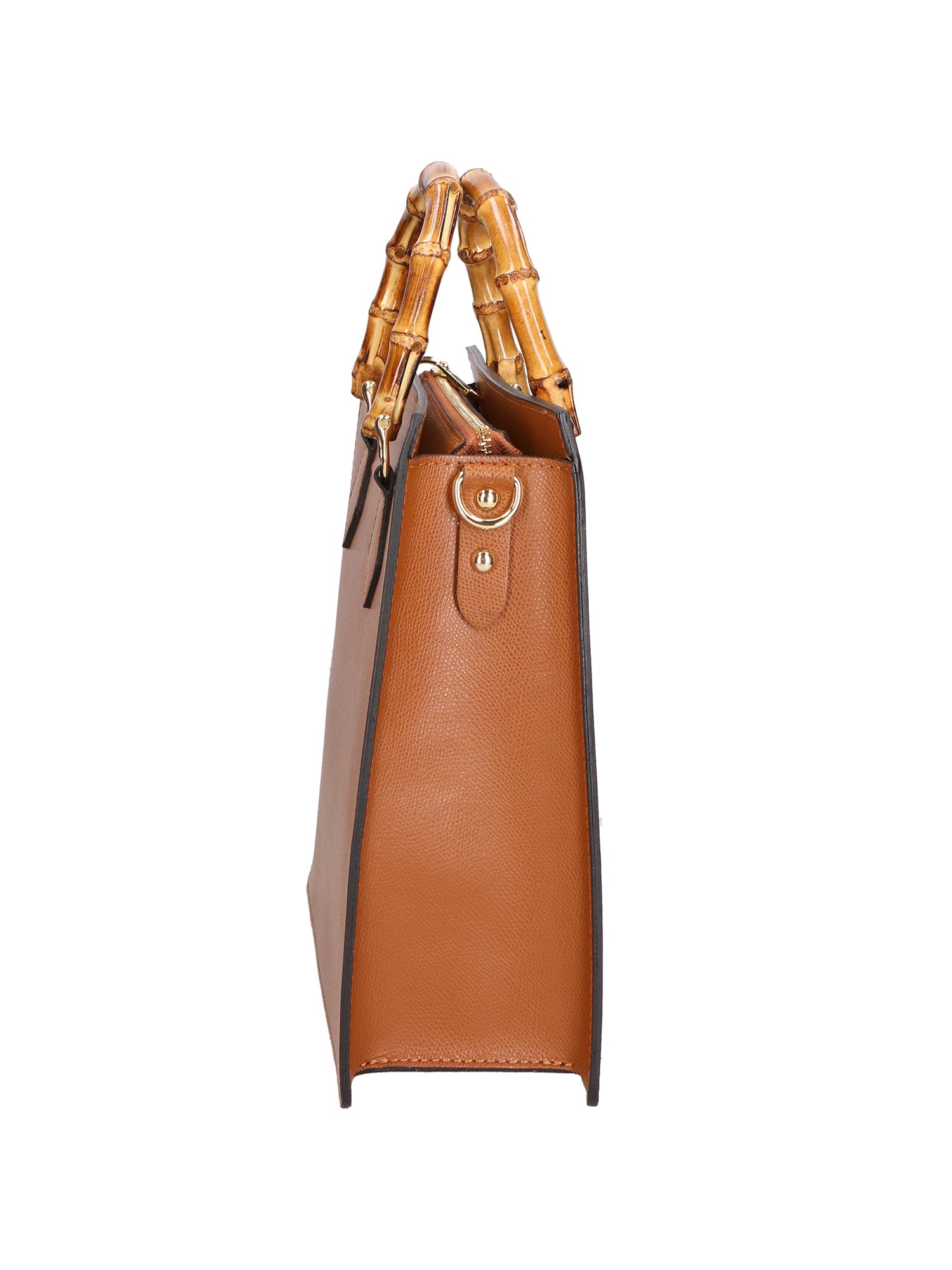 Lorenza Borsa a mano da donna Vera pelle 06524-P608 COGNAC Chiara Ferretti