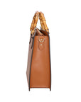 Lorenza Borsa a mano da donna Vera pelle 06524-P608 COGNAC Chiara Ferretti