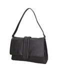 Jasmine Borsa a spalla da donna Vera pelle 06496-NERO Chiara Ferretti