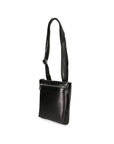 Flaviana Borsa a tracolla unisex Vera pelle 9117-NERO BLACK Chiara Ferretti