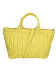 Ofelia Borsa a mano da donna Vera pelle SANEM 84-GIALLO Chiara Ferretti