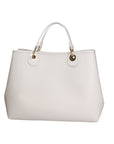 Azurite Borsa a mano da donna 100% pelle 06105-BIANCO WHITE Chiara Ferretti