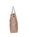 Verdiana Borsa a mano da donna Vera Pelle 06505-D40 TAUPE Chiara Ferretti