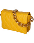 Aurélia Borsa a spalla da donna Vera pelle 04542-S04 GIALLO Chiara Ferretti