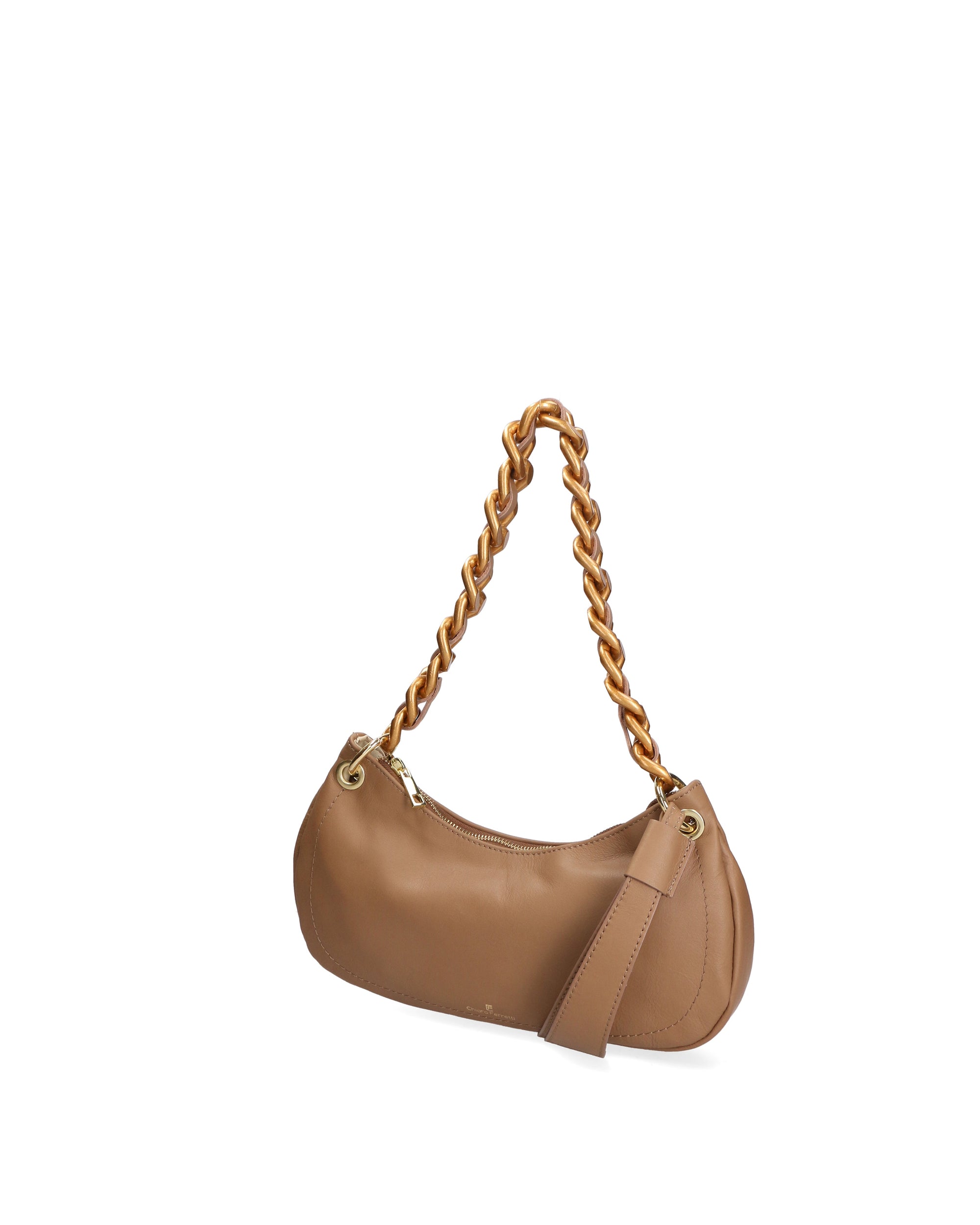 Women's Shoulder Bag In Genuine Leather