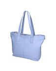 Gea Borsa a spalla da donna Vera pelle 05935-D220 AZZURRO Chiara Ferretti