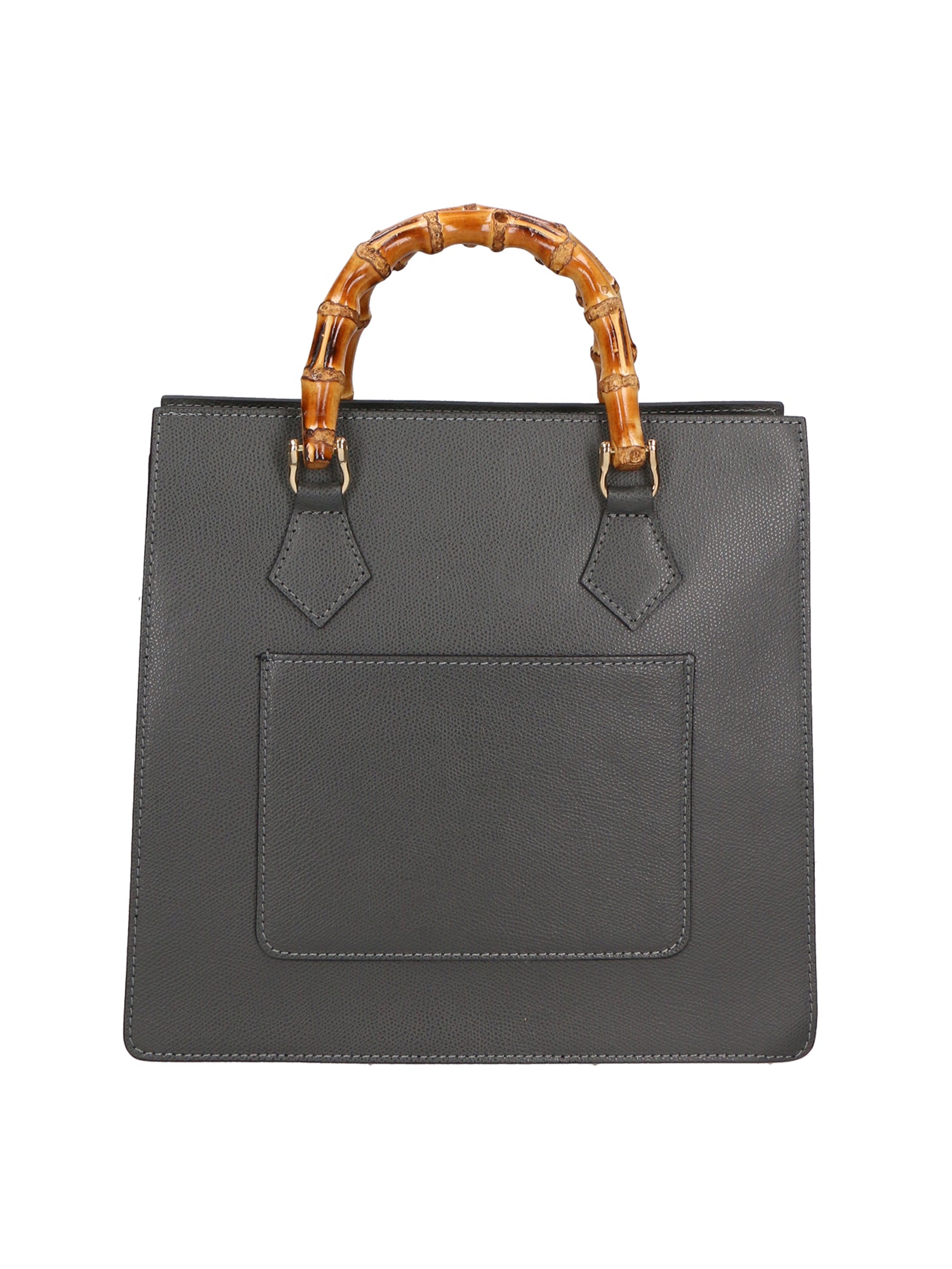 Lorenza Borsa a mano da donna Vera pelle 06524-P624 GRIGIO Chiara Ferretti