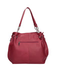 Ereba Borsa a mano da donna Made in Italy 100% pelle 3305-S10 RUBINO Chiara Ferretti