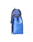 Azura Borsa a tracolla da donna Vera pelle 1138-BLU ELETTRICO Chiara Ferretti