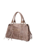 Elara Borsa a spalla da donna Vera pelle 06090-009 TAUPE SCURO Chiara Ferretti