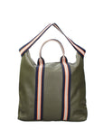 Varese Borsa a mano da donna Vera pelle 689746-D74 OLIVA - BLU Chiara Ferretti