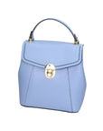 Giuditta Borsa a mano da donna 100% pelle 05937-L220 AZZURRO Chiara Ferretti