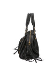 Erisia Borsa a spalla da donna Vera pelle 06091-NERO Chiara Ferretti