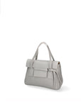 Silvana Pro Borsa a mano da donna Made in Italy Vera pelle 191942-GRIGIO Chiara Ferretti