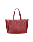 Lorella Borsa a spalla da donna Vera pelle croco 06499-037 BORDO Chiara Ferretti