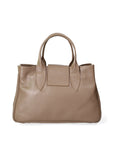 Ascoli Borsa a mano da donna Pelle stampata cocco 7718-D40 TAUPE Chiara Ferretti