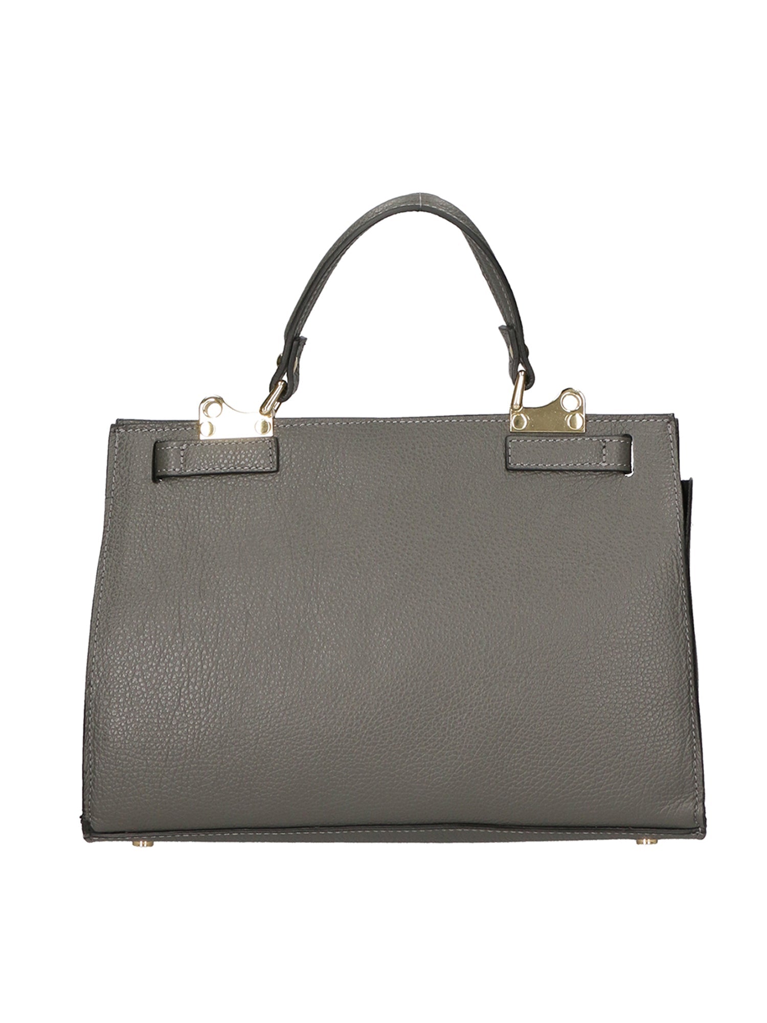 Nina Borsa a mano da donna 100% pelle 04263-D27 GRIGIO SCURO DARK GREY Chiara Ferretti