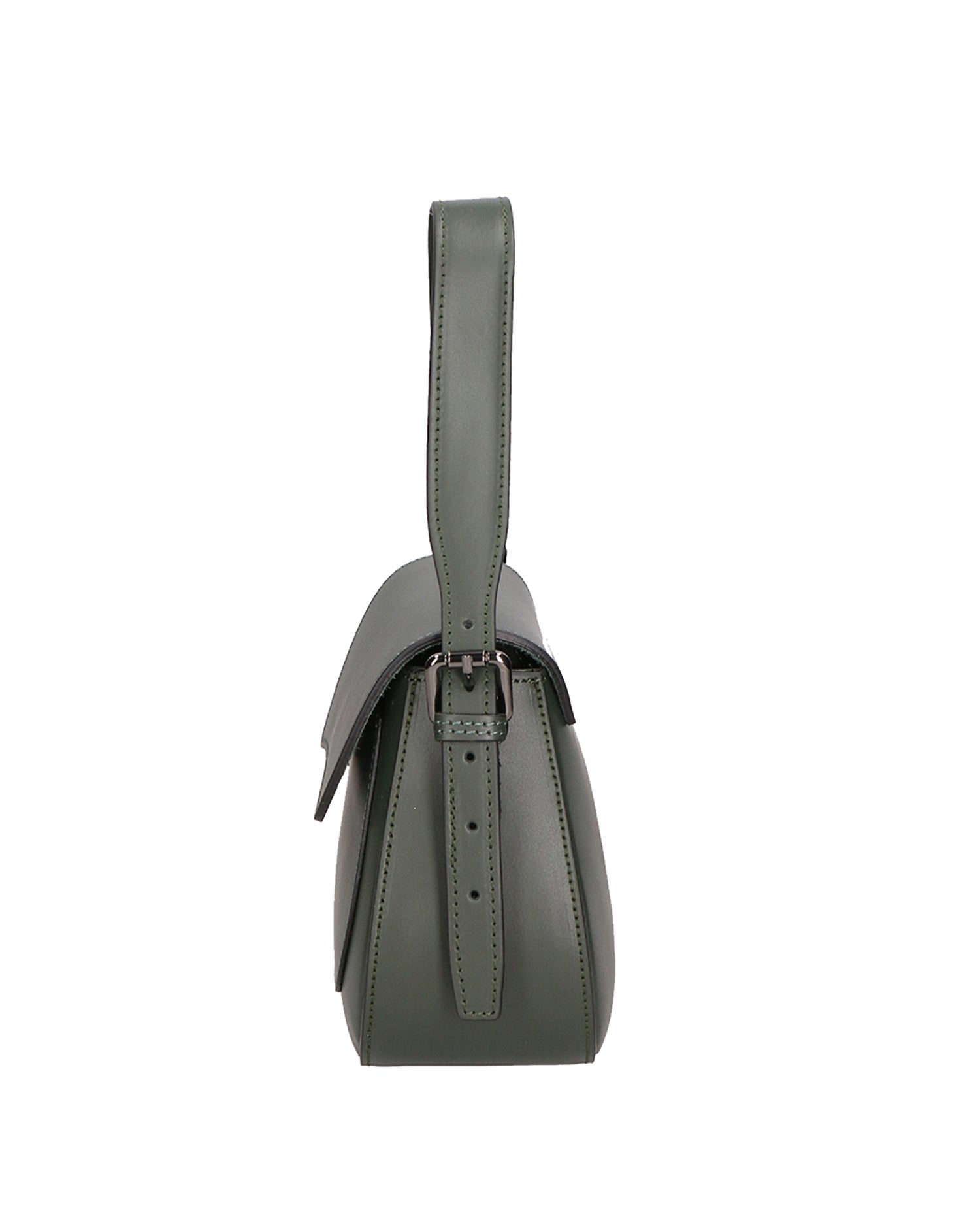 Valda Borsa a mano da donna Vera pelle 06523-L135 VERDE MILITARE Chiara Ferretti