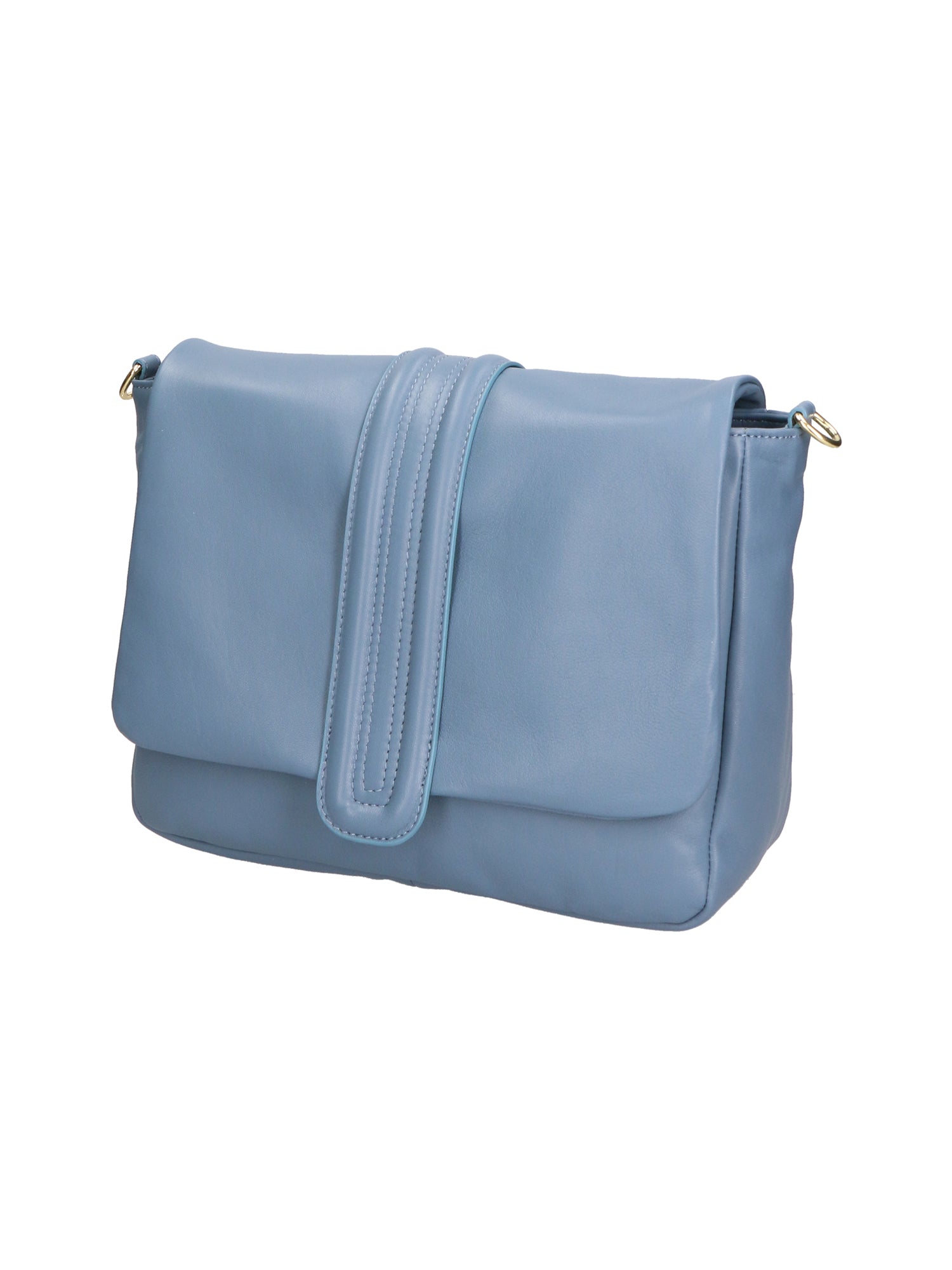 Wanda Borsa a tracolla da donna Vera pelle 06497-S41 CELESTE SCURO Chiara Ferretti