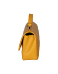 Vita Damen-Schultertasche aus echtem Leder, hergestellt in Italien, 16 x 28 x 8 cm