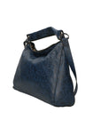 Ondina Borsa a spalla da donna Vera pelle 6569-BLU BLUE Chiara Ferretti