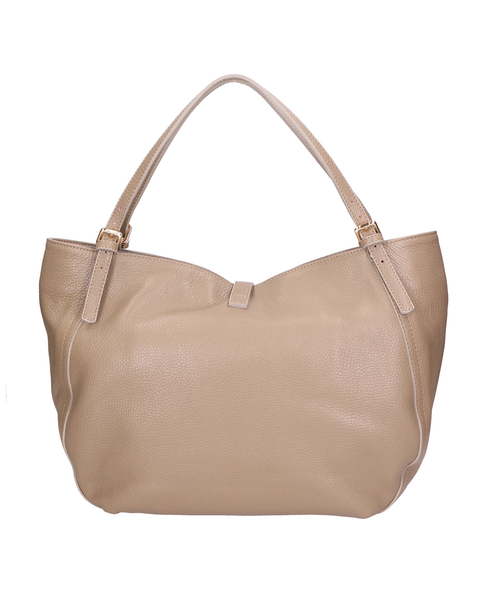 Sirma Borsa a mano da donna Vera pelle 06518-D40 TAUPE Chiara Ferretti