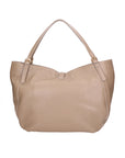 Sirma Borsa a mano da donna Vera pelle 06518-D40 TAUPE Chiara Ferretti