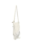 Solana Borsa a tracolla da donna Vera pelle 1518-BIANCO Chiara Ferretti